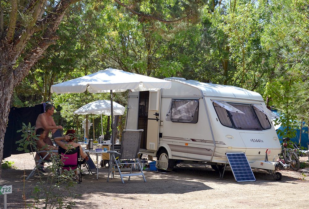 Emplacement camping